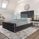 Cube Bed with Ottoman Storage Option