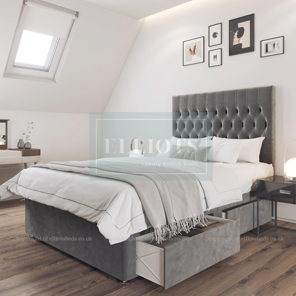 Madrid Complete Divan Bed with Mattress
