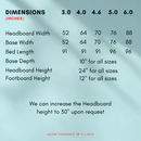 Empire Bed with Ottoman Option