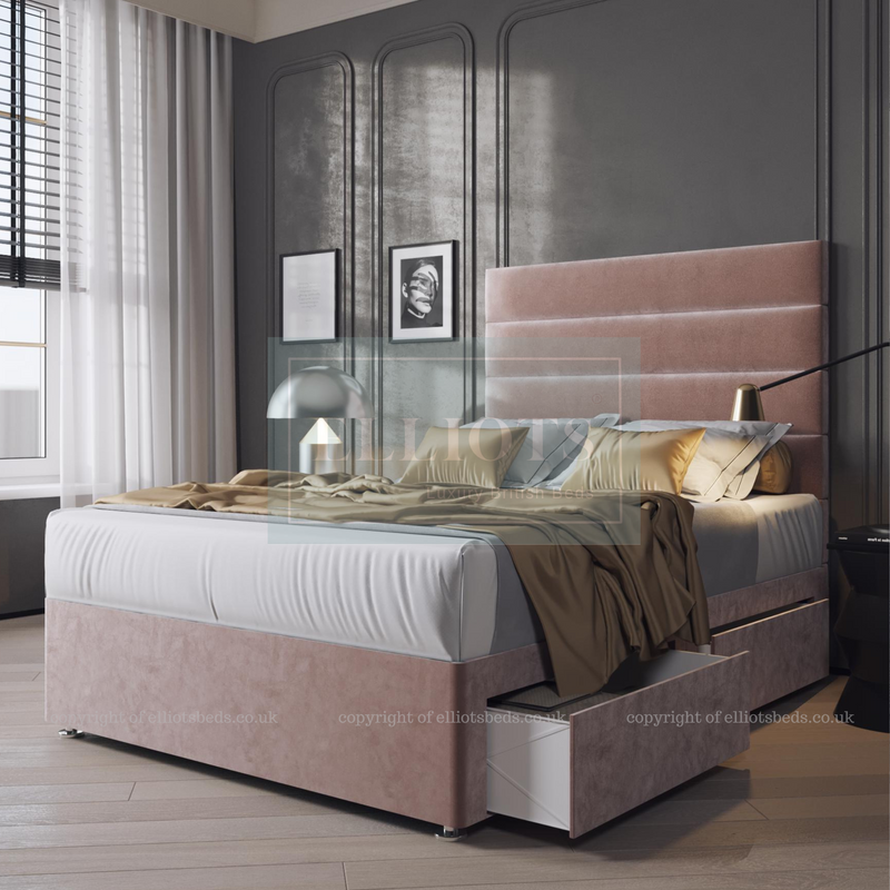 Choice of 4 Designs Divan Bed (No Mattress)