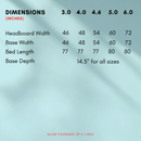 Lyon Divan Bed with Storage Options + Floor-standing Headboard