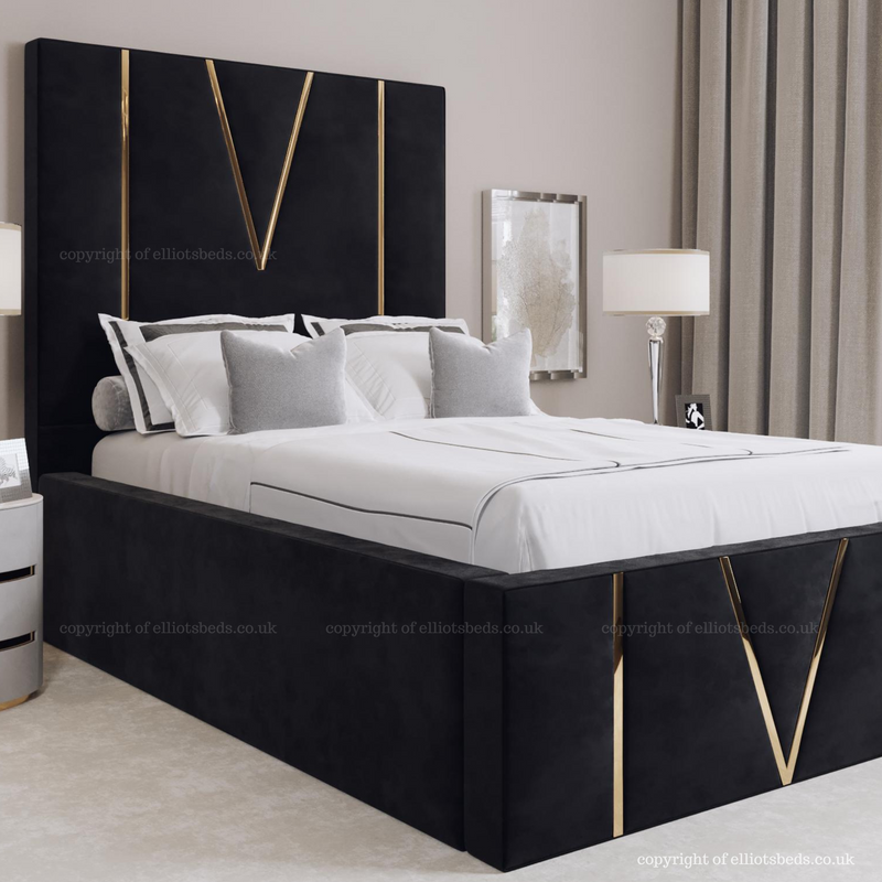 Mayfair Bed with Ottoman Storage Option