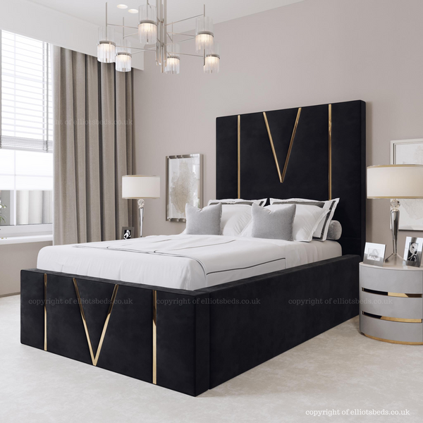Mayfair Bed with Ottoman Storage Option