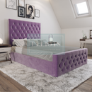 Paris Bed with Ottoman Storage Option