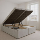 Solid Gas Lift Divan Ottoman Base (No Headboard)