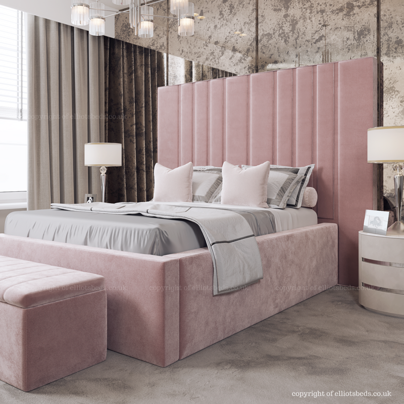 Santorini Bed with Ottoman Option