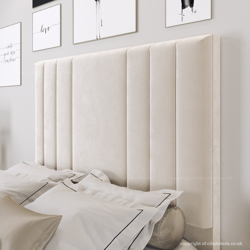 Stacey Bed with Ottoman Storage Option