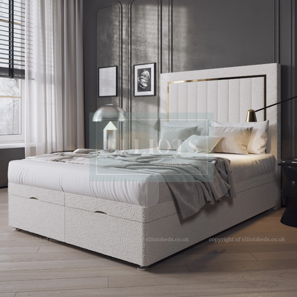 Zurich Bed Set With Storage Options + 54" HB