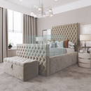 Arabia Bed with Ottoman Options